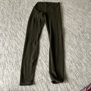 lululemon ‘28 align leggings dark olive